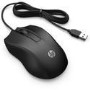 HP 105 Wired Mouse Black