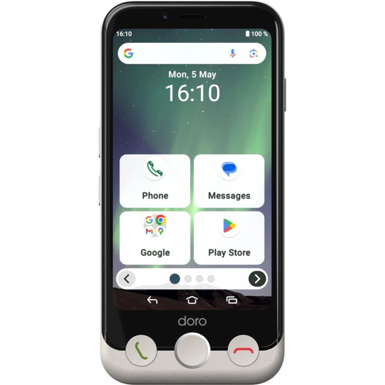 Doro Aurora A10 Bone 4.5" 64GB 4G Unlocked & SIM Free Smartphone