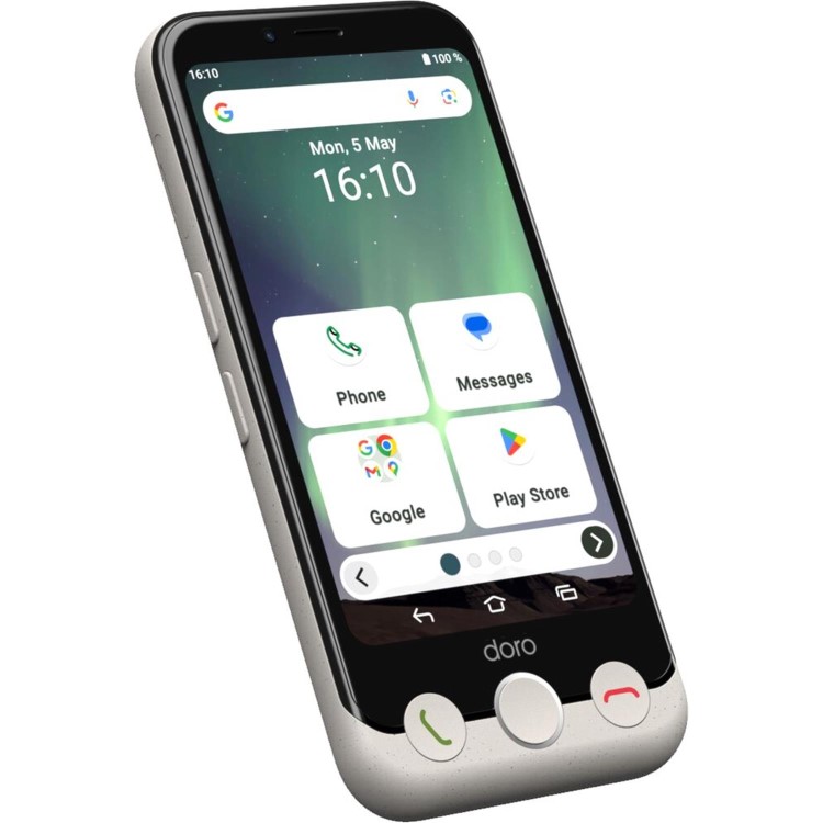 Doro Aurora A10 Bone 4.5" 64GB 4G Unlocked & SIM Free Smartphone