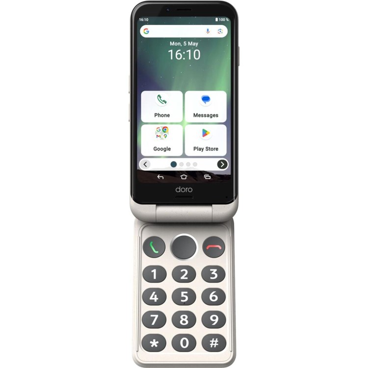 Doro Aurora A20 Bone 4.5" 64GB 4G Unlocked & SIM Free Smartphone