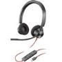 HP Poly Blackwire 3320 Stereo Microsoft Teams Certified USB-C Headset +USB-C/A Adapter