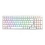 ASUS ROG Strix Scope II 96 Wireless Gaming Keyboard White, Tri-Mode Connection, Dampening Foam & Switch-Dampening Pads, Hot-Swappable Pre-lubed ROG NX Snow Switches, PBT Keycaps, RGB-White, UK Layout