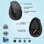 Logitech Lift Vertical Ergonomic Wireless Mouse Graphite