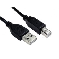 OEM 1 Meter USB-A 2.0 To B-Male Black Cable