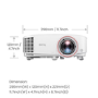 BenQ TH671ST Full HD Short Throw Portable DLP Projector