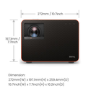 BenQ X3100i 4K UHD 3300 ANSI Lumens 4LED Console Gaming Projector