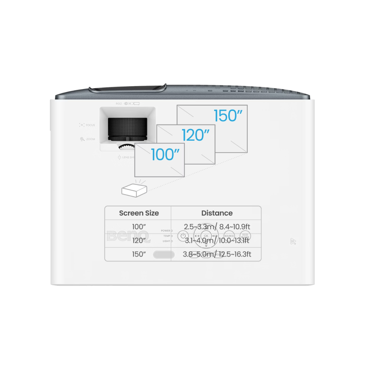BenQ TK710 4K HDR Laser Casual Gaming DLP Projector