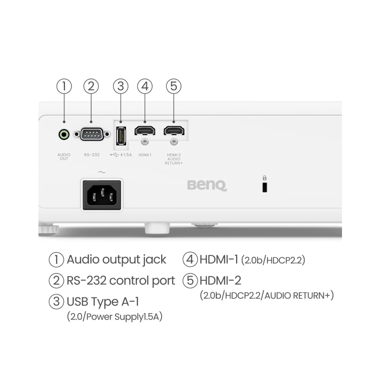 BenQ TK710 4K HDR Laser Casual Gaming DLP Projector