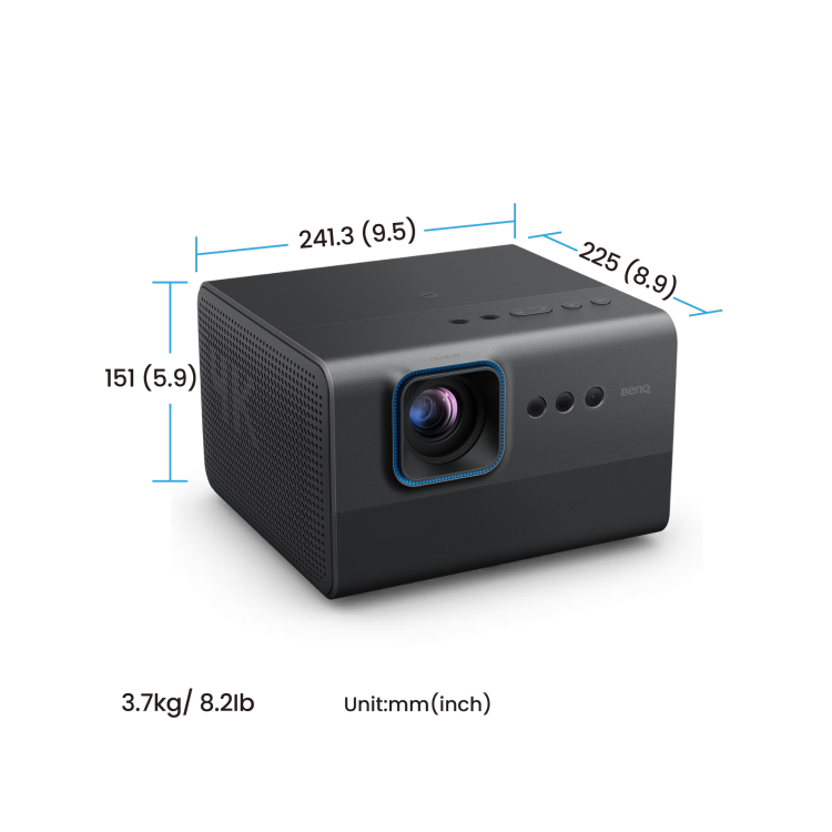 BenQ GP520 4K HDR 2600 ANSI Lumens Projector with Google TV