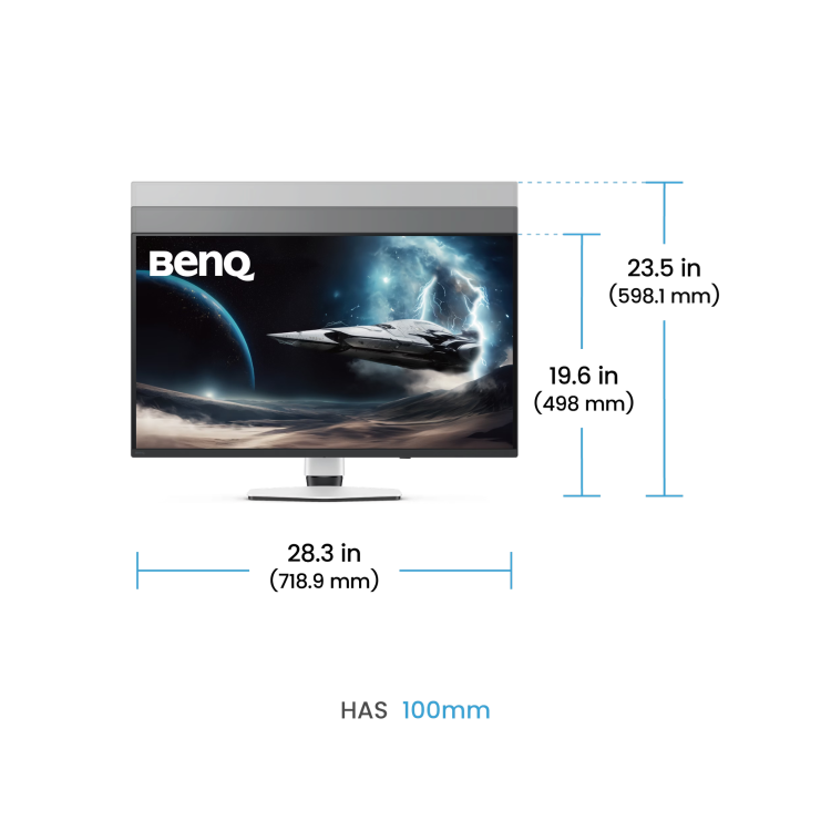 BenQ MOBIUZ EX321UZ 32" OLED 4K UHD 240Hz 0.03ms Gaming Monitor