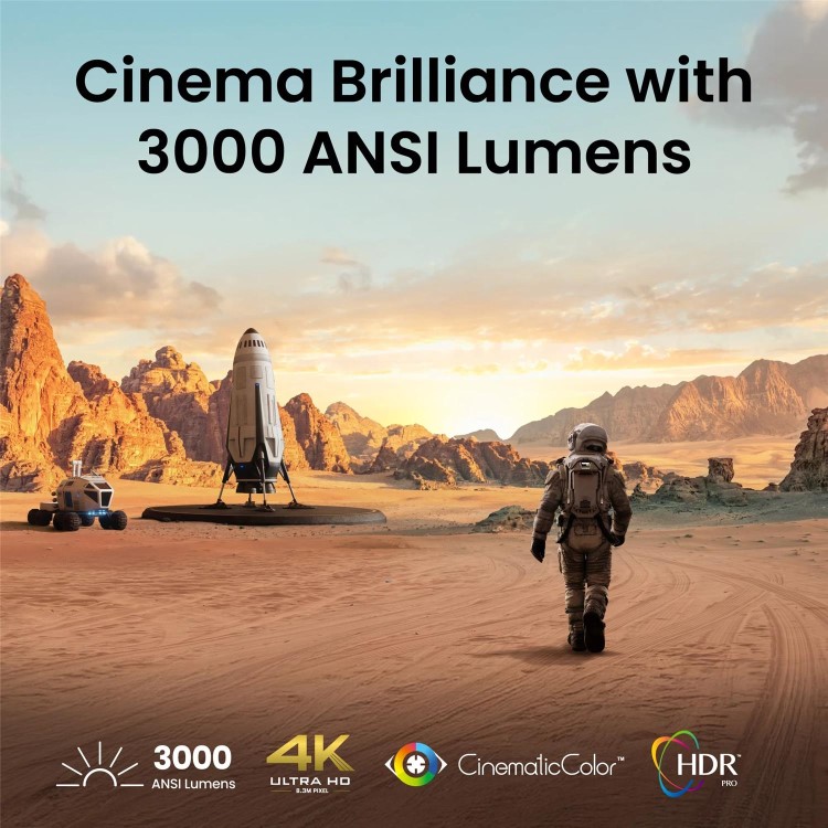 BenQ TK705STi 4K HDR Short Throw DLP Projector