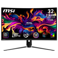 Refurbished MSI MAG 321CUP 32" QD-OLED 4K UHD 165Hz 0.03ms Curved USB-C Gaming Monitor