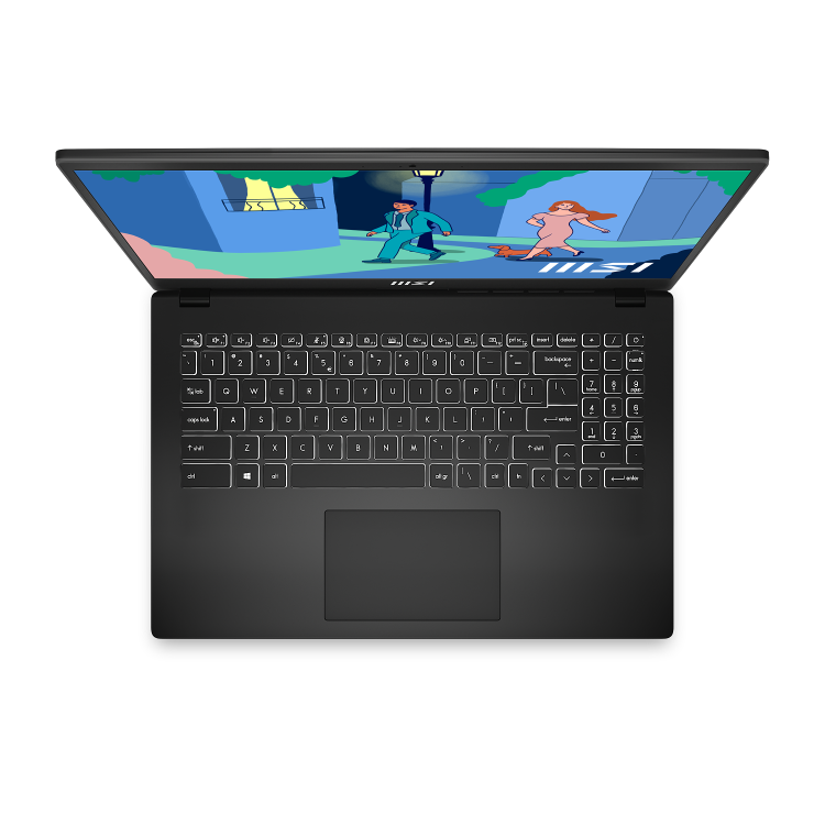 MSI Modern 15 B12M-026UK Intel Core i7 8GB RAM 512GB SSD 15.6 Inch Windows 11 Laptop