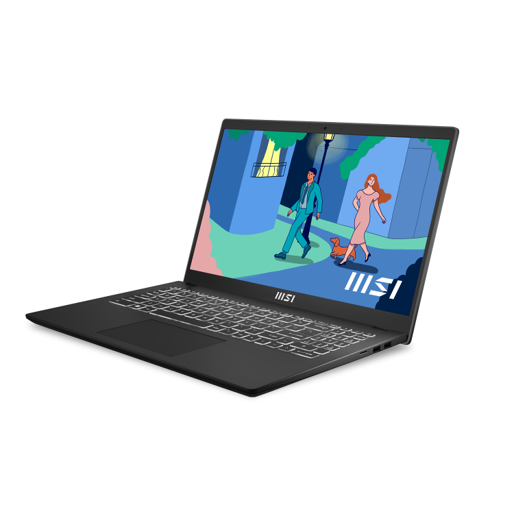 MSI Modern 15 AMD Ryzen 7 8GB RAM 512GB SSD 15.6 Inch Windows 11 Laptop