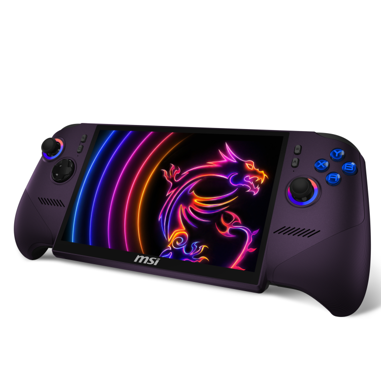 MSI Claw 8 EX AI+ Intel Arc G3 Extreme 32GB RAM 1TB SSD 120Hz 8 Inch Touchscreen Handheld Gaming Console - Launch Pack Edition