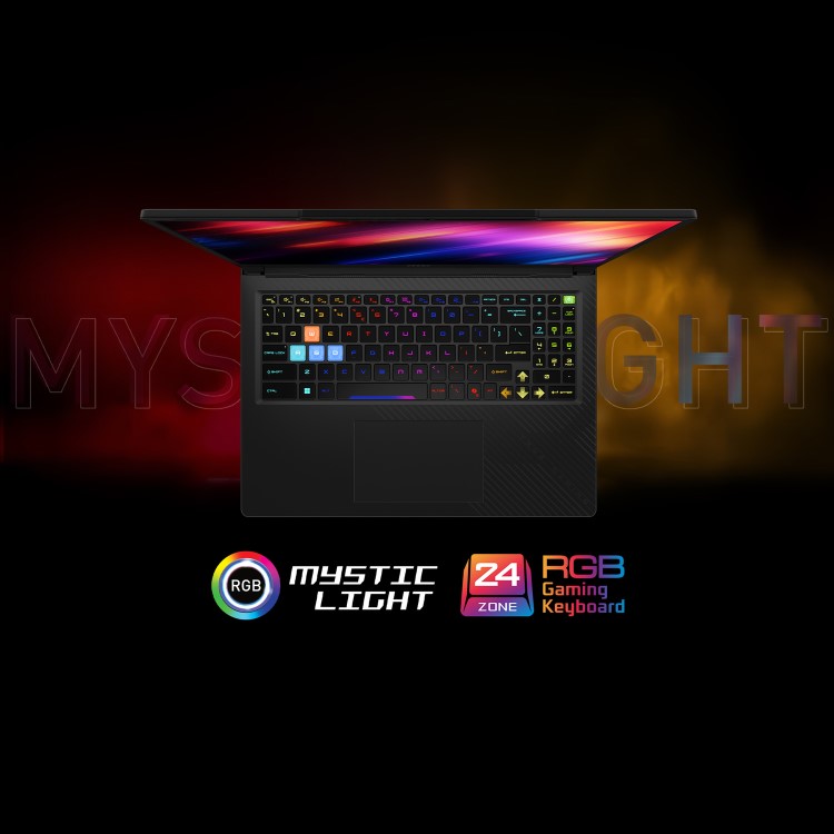 MSI Raider 16 Max Intel Core Ultra 9 32GB RAM 2TB SSD GeForce RTX 5090 240Hz 16 Inch Windows 11 Gaming Laptop