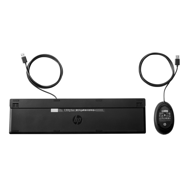 HP 320MK Full Size Wired Desktop Keyboard and Mouse Combo