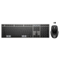 HP 725 Multi-Device Rechargeable Wireless Keyboard and Mouse Combo