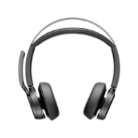HP Poly Voyager Focus 2 On Ear Bluetooth Wireless Headset with Charging Stand
