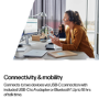 HP Poly Voyager Focus 2 On Ear Bluetooth Wireless Headset with Charging Stand