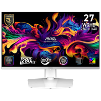Refurbished MSI MAG 272QPW 27" QD-OLED WQHD 280Hz 0.03ms Gaming Monitor