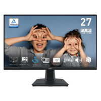 Refurbished MSI PRO MP275 27" Full HD IPS LCD Monitor - Black