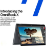 Refurbished HP OmniBook X 14 Copilot+ PC Snapdragon X Plus 16GB RAM 512GB SSD 14 Inch Windows 11 Laptop - Silver