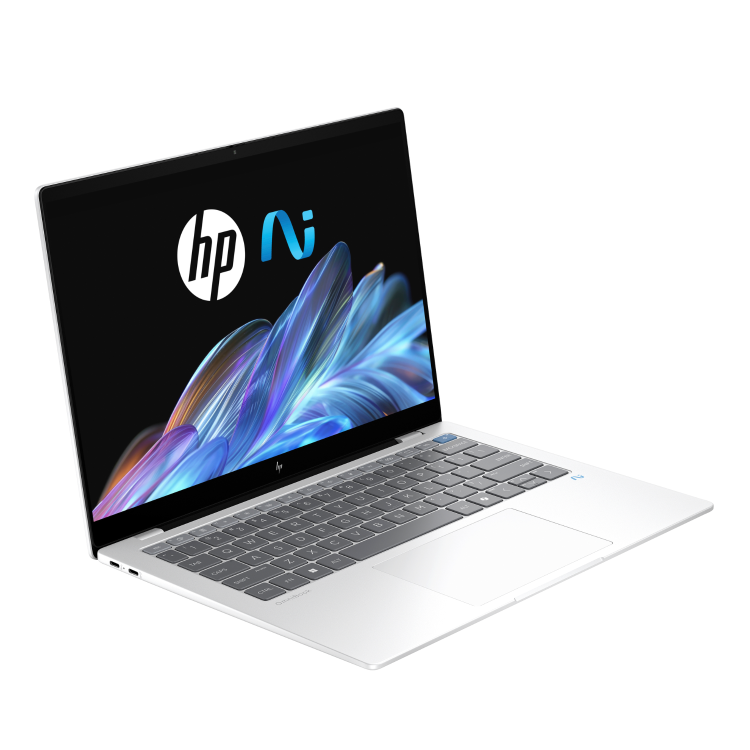 Refurbished HP OmniBook X 14 Copilot+ PC Snapdragon X Plus 16GB RAM 512GB SSD 14 Inch Windows 11 Laptop - Silver