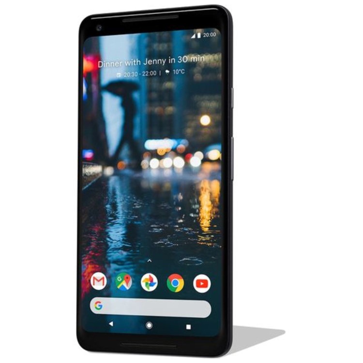 Refurbished Google Pixel 2 XL Just Black 6" 64GB 4G Unlocked & SIM Free Smartphone