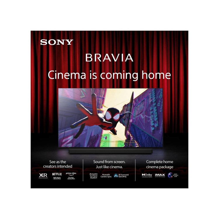 Sony K77XR80PU 77-Inch 4K OLED Smart TV  Google TV HDR & Dolby Vision