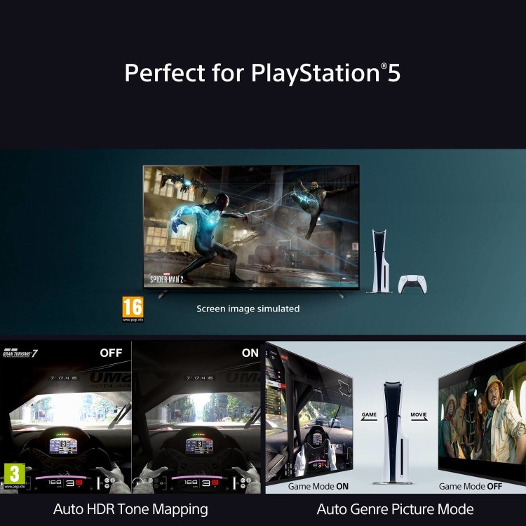 Sony K77XR80PU 77-Inch 4K OLED Smart TV  Google TV HDR & Dolby Vision