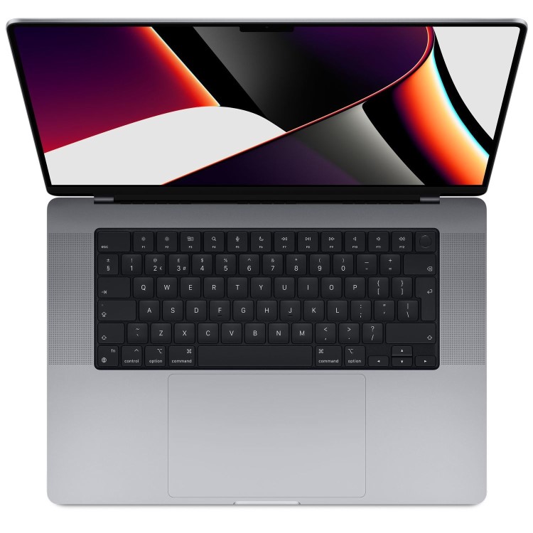 Refurbished Apple MacBook Pro 16 Inch M1 Pro 16GB RAM 512GB SSD 2021 - Space Grey