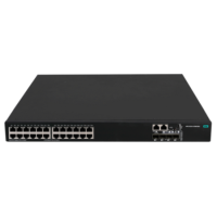 Boxed Opened HPE FlexNetwork 24-Port PoE Rack-mountable Managed Switch