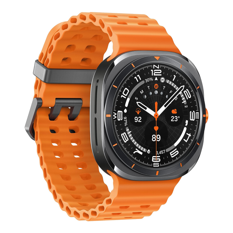 Refurbished Samsung Galaxy Watch Ultra 2025 47mm Titanium Grey 4G Smartwatch