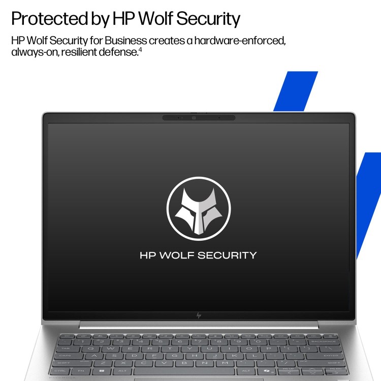 HP EliteBook 6 G1a AI PC AMD Ryzen AI 7 250 WUXGA 16GB DDR5 512GB SSD Wi Fi 7 Windows 11 Pro Silver 14 Inch Laptop