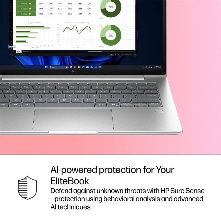 HP EliteBook 6 G1i Intel Core Ultra 7 16GB RAM 512GB SSD 14 Inch Windows 11 Pro Laptop