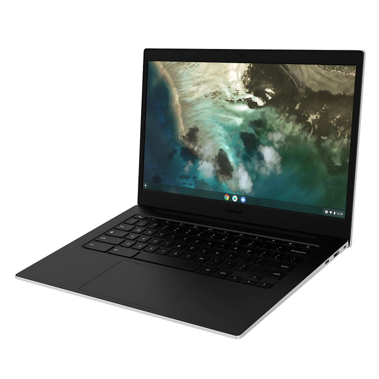 Refurbished Samsung Galaxy Go Intel Celeron N4500 4GB RAM 64GB eMMC 14 Inch Chromebook - Silver