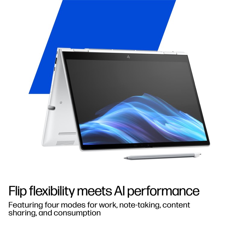 HP EliteBook 8 Flip G1i AI PC Intel Core Ultra 7 32GB RAM 512GB SSD 13.3 Inch Windows 11 Pro Laptop