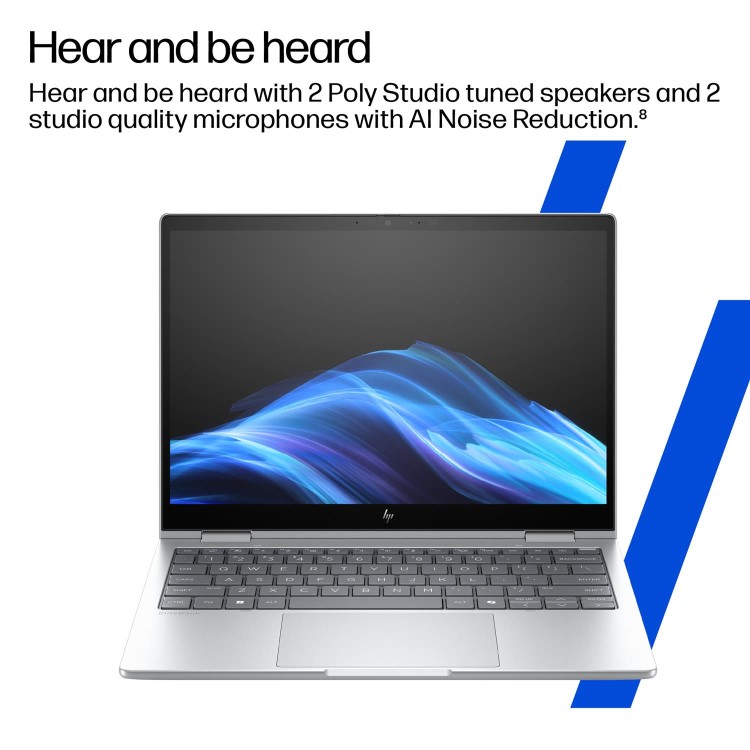HP EliteBook 8 Flip G1i AI PC Intel Core Ultra 7 32GB RAM 512GB SSD 13.3 Inch Windows 11 Pro Laptop