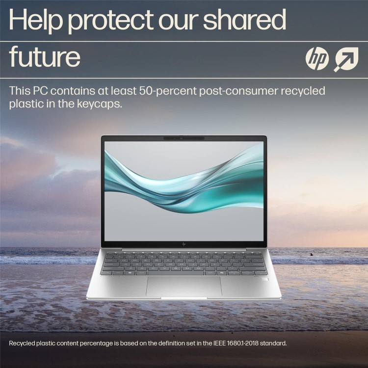 Hewlett Packard HP EliteBook 660 G11 Intel Core Ultra 5 125U Laptop 40.6 cm 16" WUXGA 16 GB DDR5-SDRAM 512 GB SSD Wi-Fi 6E 802.11ax Windows 11 Pro AI PC Silver