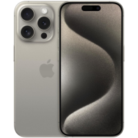 Refurbished Apple iPhone 15 Pro Natural Titanium 6.1" 128GB 5G Unlocked & SIM Free Smartphone