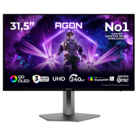 AOC AGON PRO AG326UZD2 31.5" OLED 4K UHD 240Hz 0.03ms Gaming Monitor