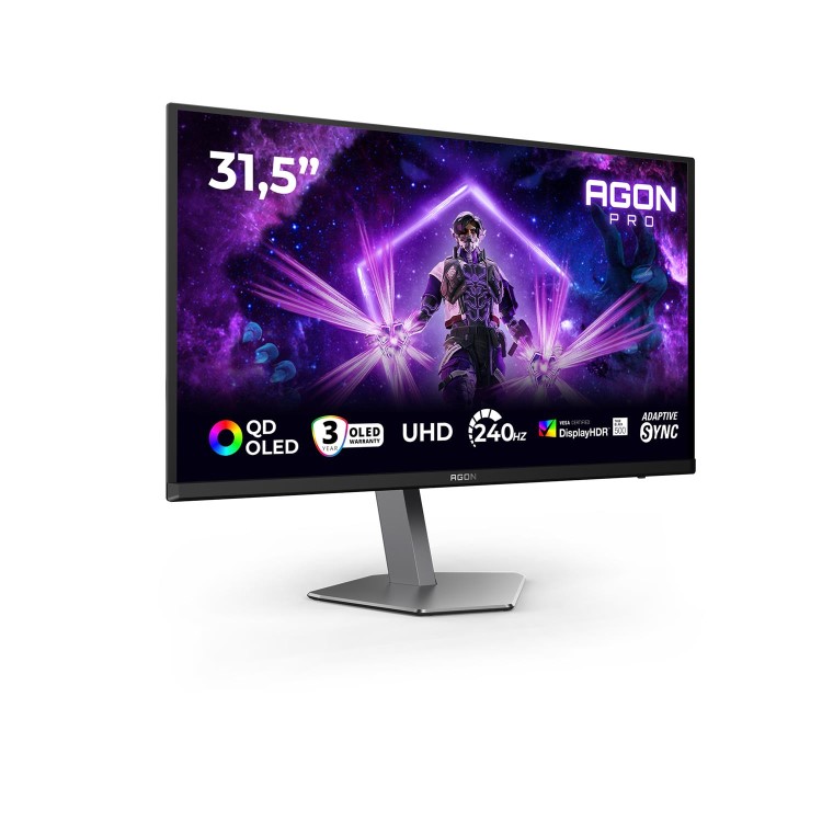 AOC AGON PRO AG326UZD2 31.5" OLED 4K UHD 240Hz 0.03ms Gaming Monitor