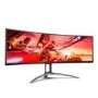 AOC AGON 49" VA Dual QHD 165Hz 1ms Super UltraWide Curved Gaming Monitor 