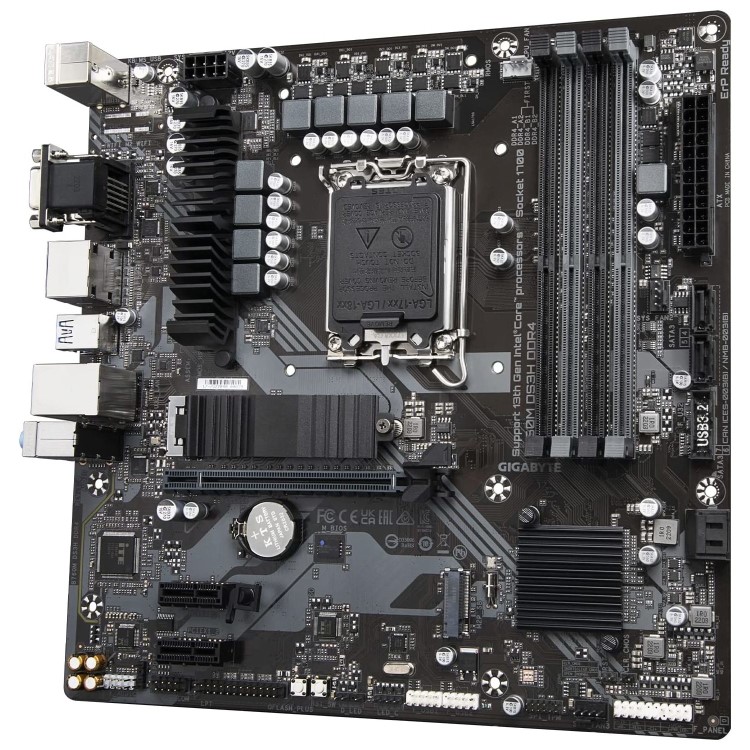 Gigabyte B760 DS3H Intel B760 LGA 1700 DDR4 Micro ATX Motherboard