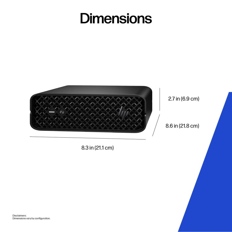 HP Z2 Mini G1i Intel Core Ultra 9 285K 32GB RAM 1TB SSD RTX 2000 Ada Windows 11 Pro Workstation PC
