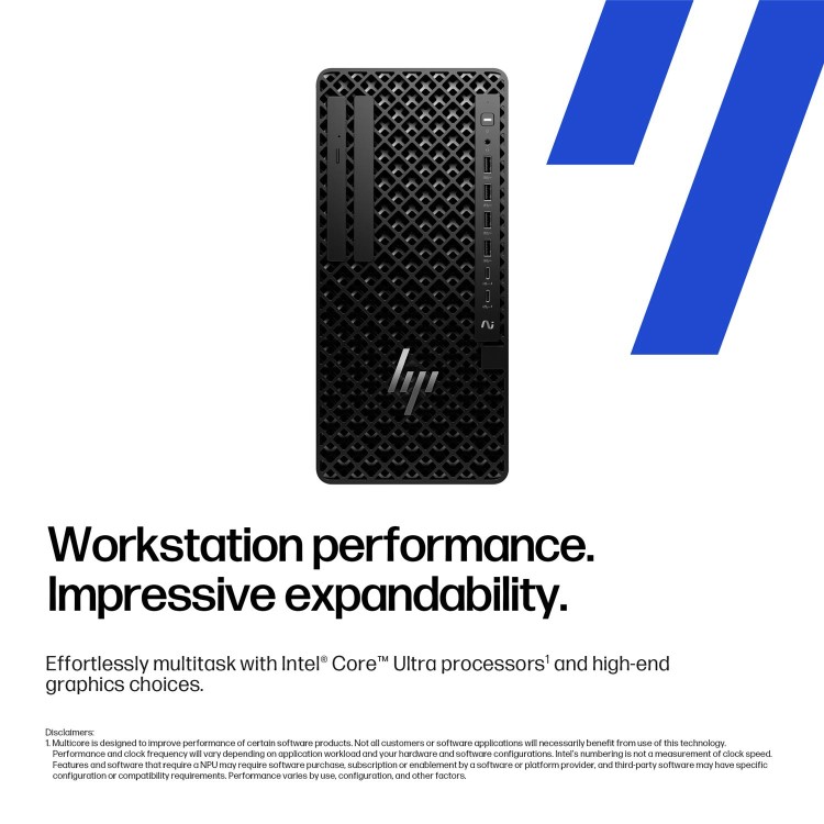 HP Z1 Tower G1i Intel Core Ultra 9 285 32GB RAM 1TB SSD Windows 11 Pro Workstation PC