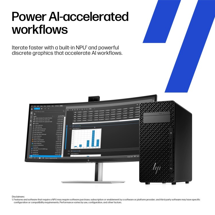 HP Z2 Tower G1i Intel Core Ultra 9 285K 64GB RAM 1TB SSD RTX 4000 Ada Windows 11 Pro Workstation PC