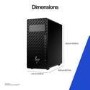 HP Z2 Tower G1i Intel Core Ultra 9 285K 64GB RAM 1TB SSD RTX 4000 Ada Windows 11 Pro Workstation PC