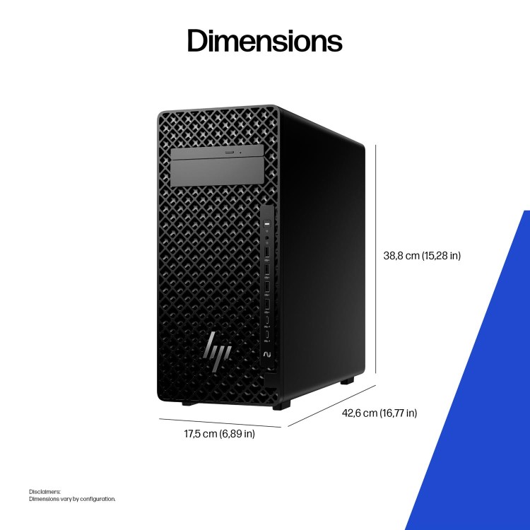 HP Z2 Tower G1i Intel Core Ultra 9 285K 64GB RAM 1TB SSD RTX 4000 Ada Windows 11 Pro Workstation PC